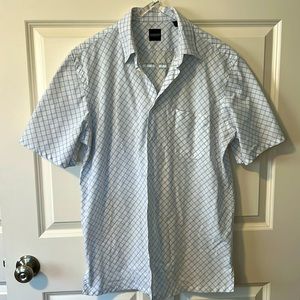 🧹Clearance || Slates (Dockers Brand) Men’s Medium White/Blue Pattern - Size Med
